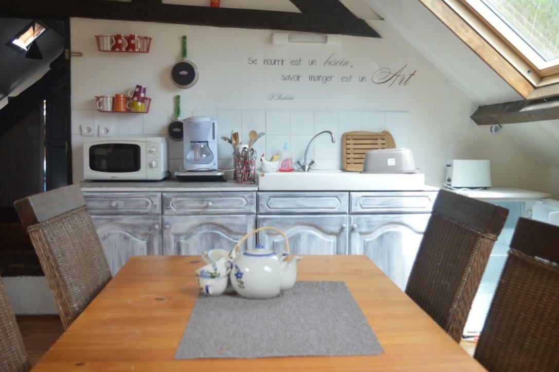 Le Mesnil-Amey Qui Vivra Verra Bed & Breakfast エクステリア 写真